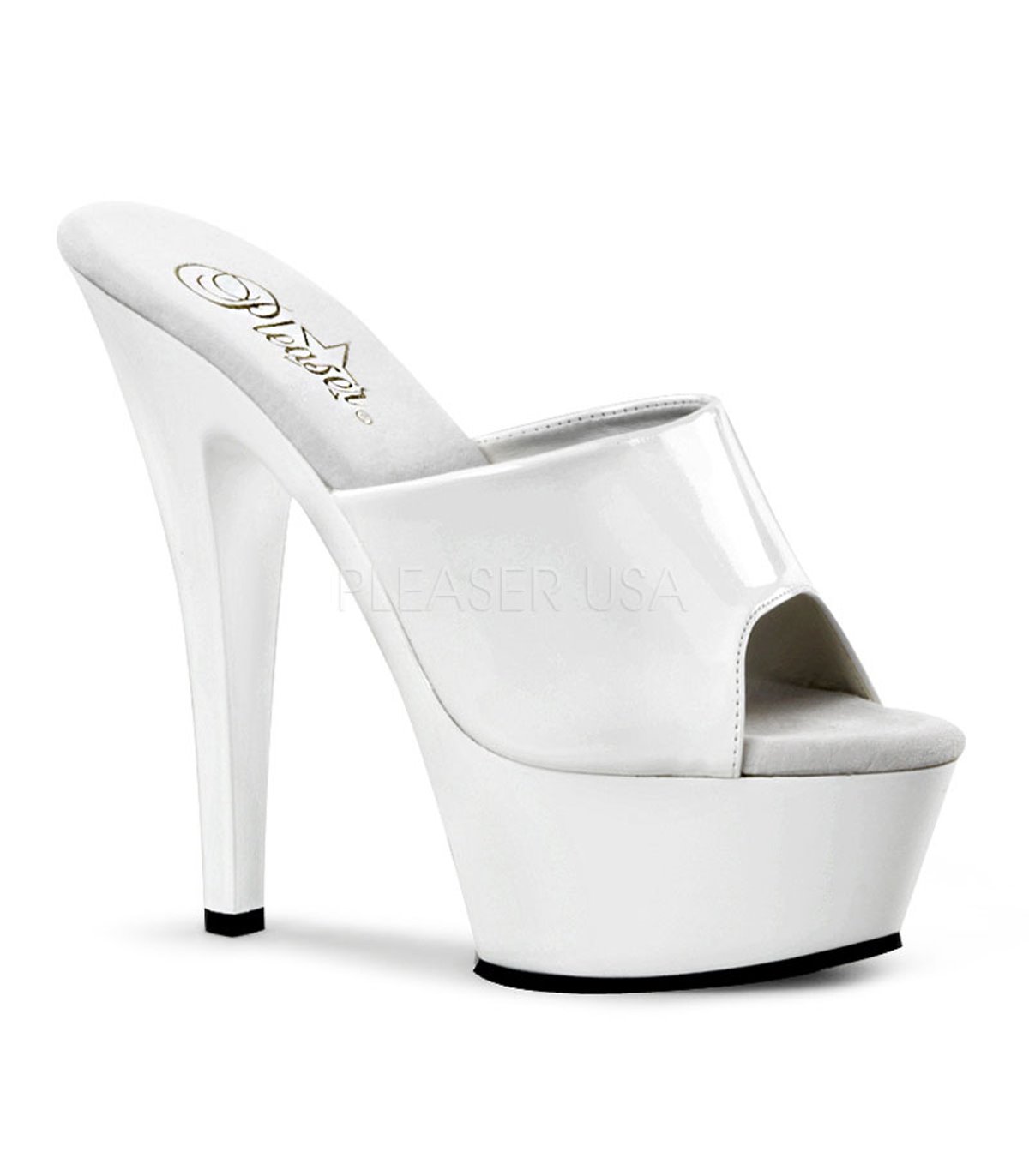 PLEASER KISS-201 WEISS
