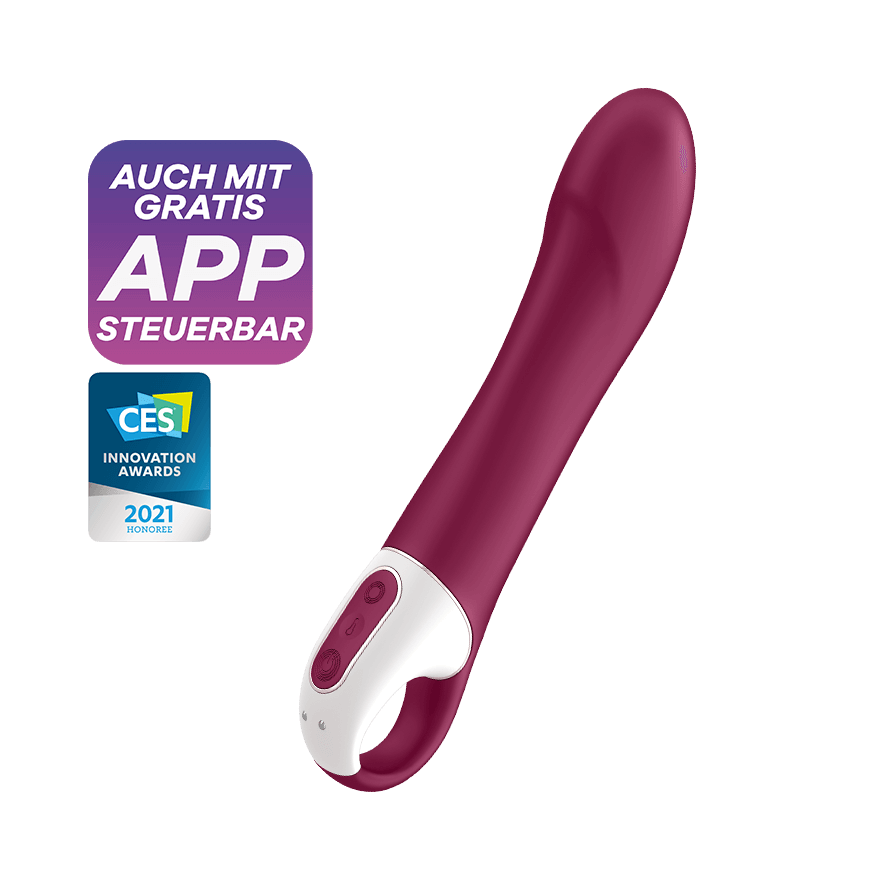 SATISFYER - BIG HEAT G-SPOT VIBRATOR