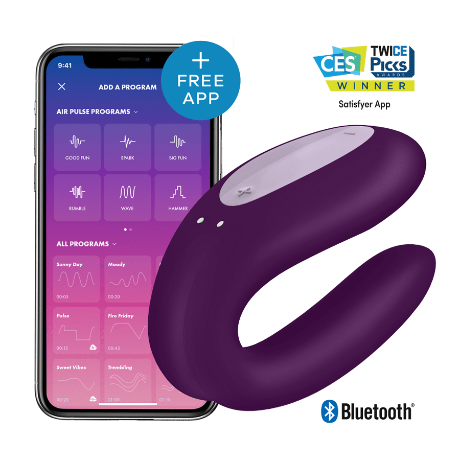 SATISFYER - DOUBLE JOY CON