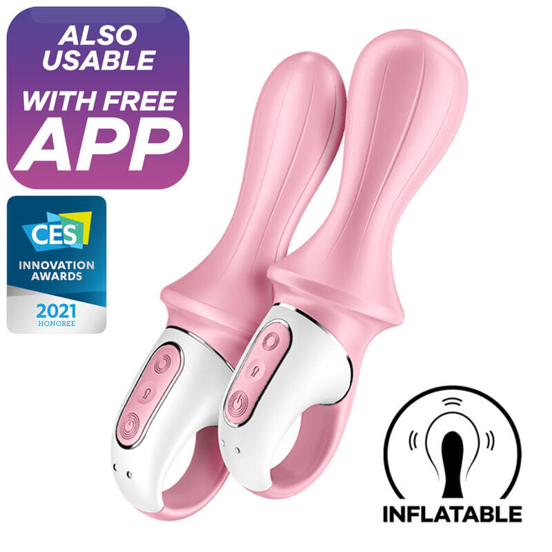 SATISFYER - AIR PUMP BOOTY 5+ AUFBLASBARER ANALVIBRATOR